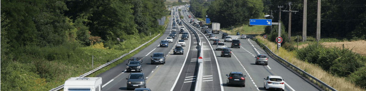Photo d'une autoroute